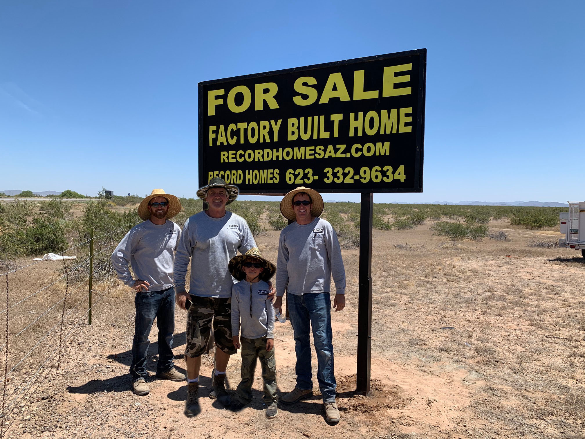 The first freeway sign - a moment of achievement